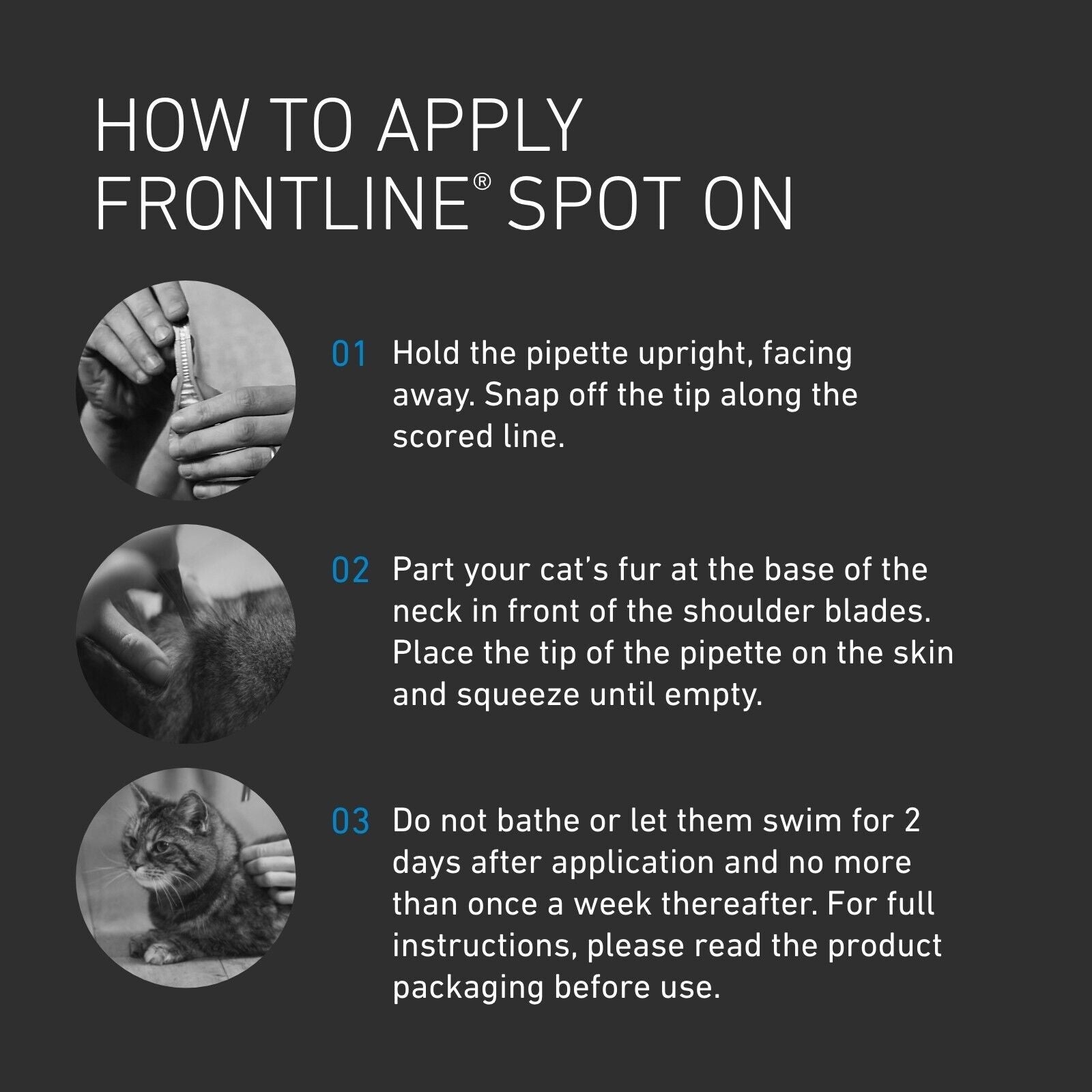 FRONTLINE SPOT on & plus CAT & DOG Flea Lice Tick Treatment Solution Kills Fleas