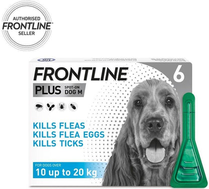 FRONTLINE SPOT on & plus CAT & DOG Flea Lice Tick Treatment Solution Kills Fleas