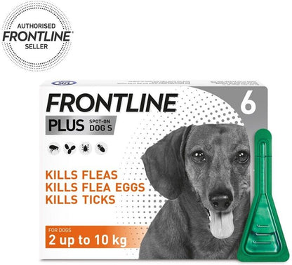 FRONTLINE SPOT on & plus CAT & DOG Flea Lice Tick Treatment Solution Kills Fleas